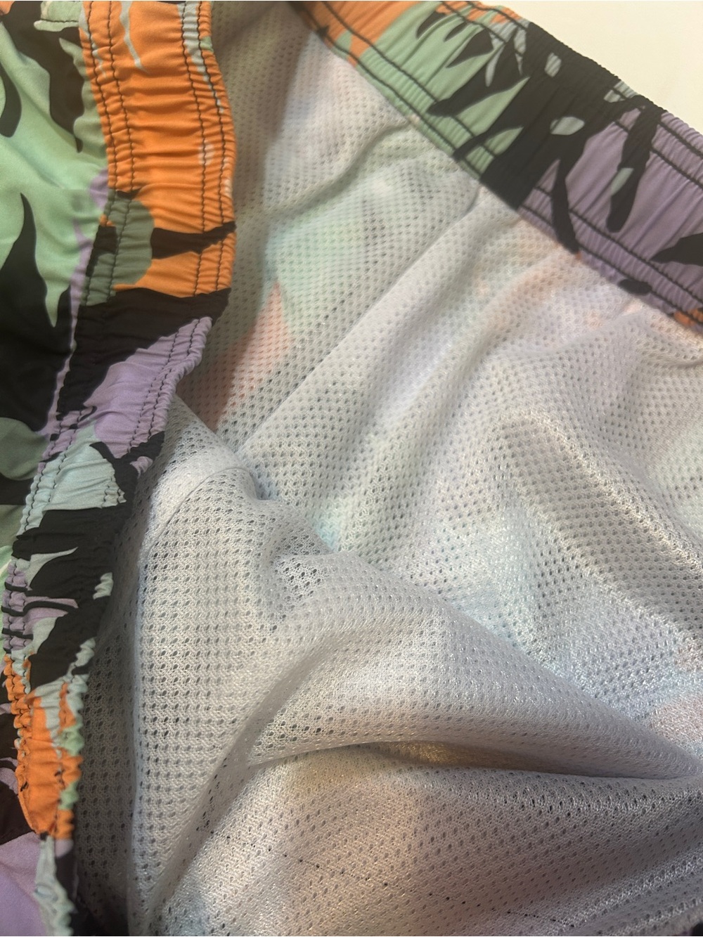 Haven Tropical Leaf Print Swim Trunks Shorts Men’s XL NWT Beach Surf Board Short - Picture 5 of 6